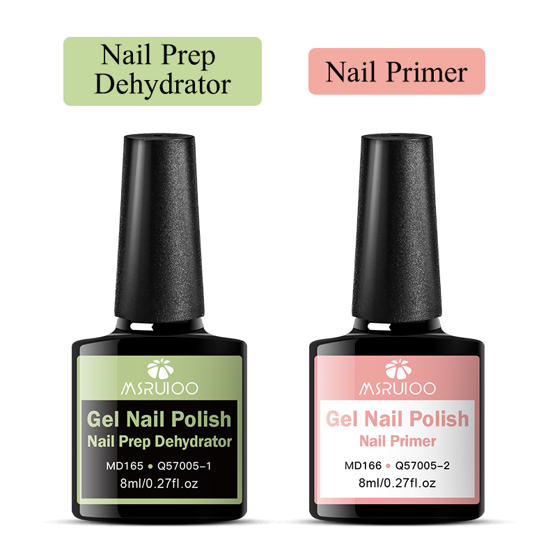 Nail Dehydrator Primer - 2 ชิ้น/ชุด 8 มล. น้ำยาเตรียมหน้าเล็บ น้ำยาเตรียมเล็บธรรมชาติ
