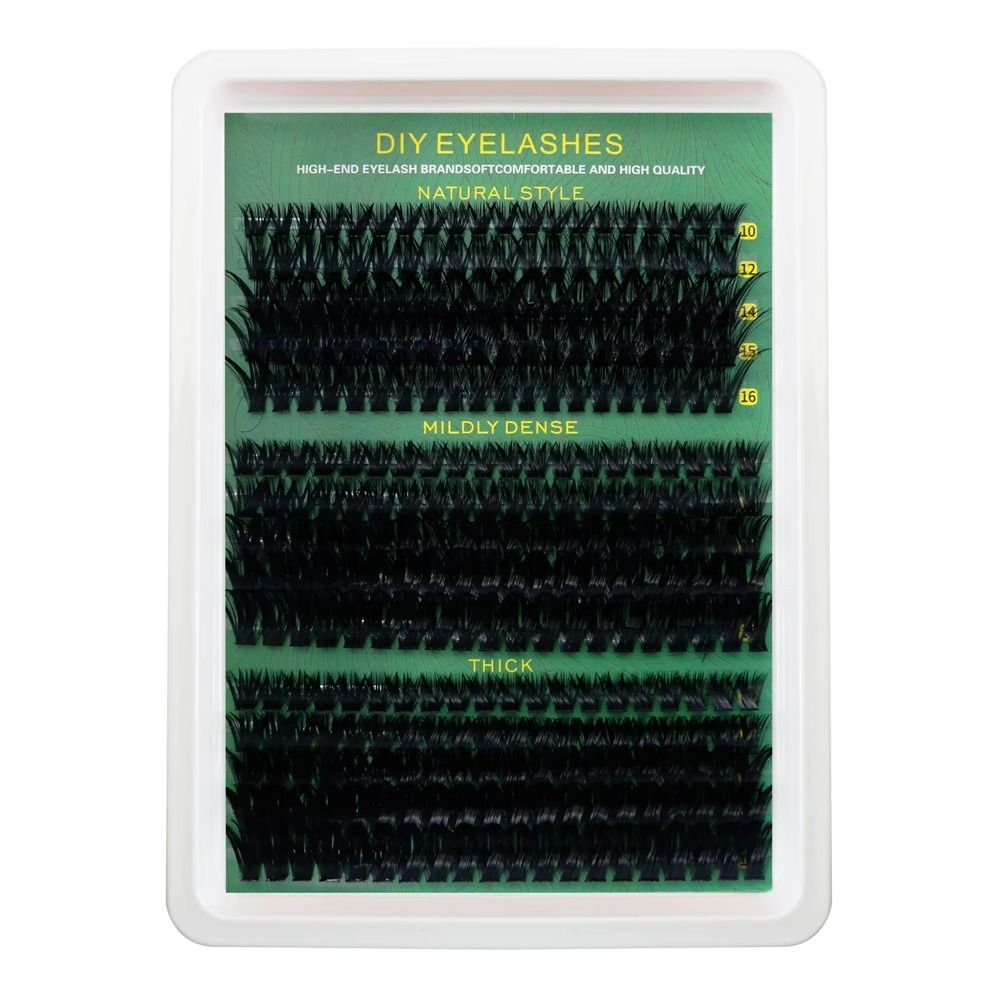 False Eyelashes Natural - ขนตาปลอมแบบธรรมชาติ ติดแน่น ทนนาน สไตล์ Wispy 3