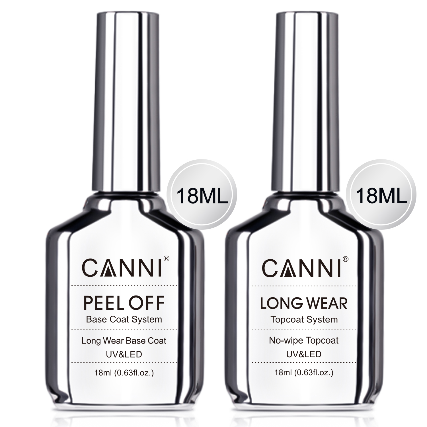 Nail Dehydrator Primer - CANNI ชุดคริสต์มาส Diamond Tempered Top สีชมพูคอลเลกชันชุด