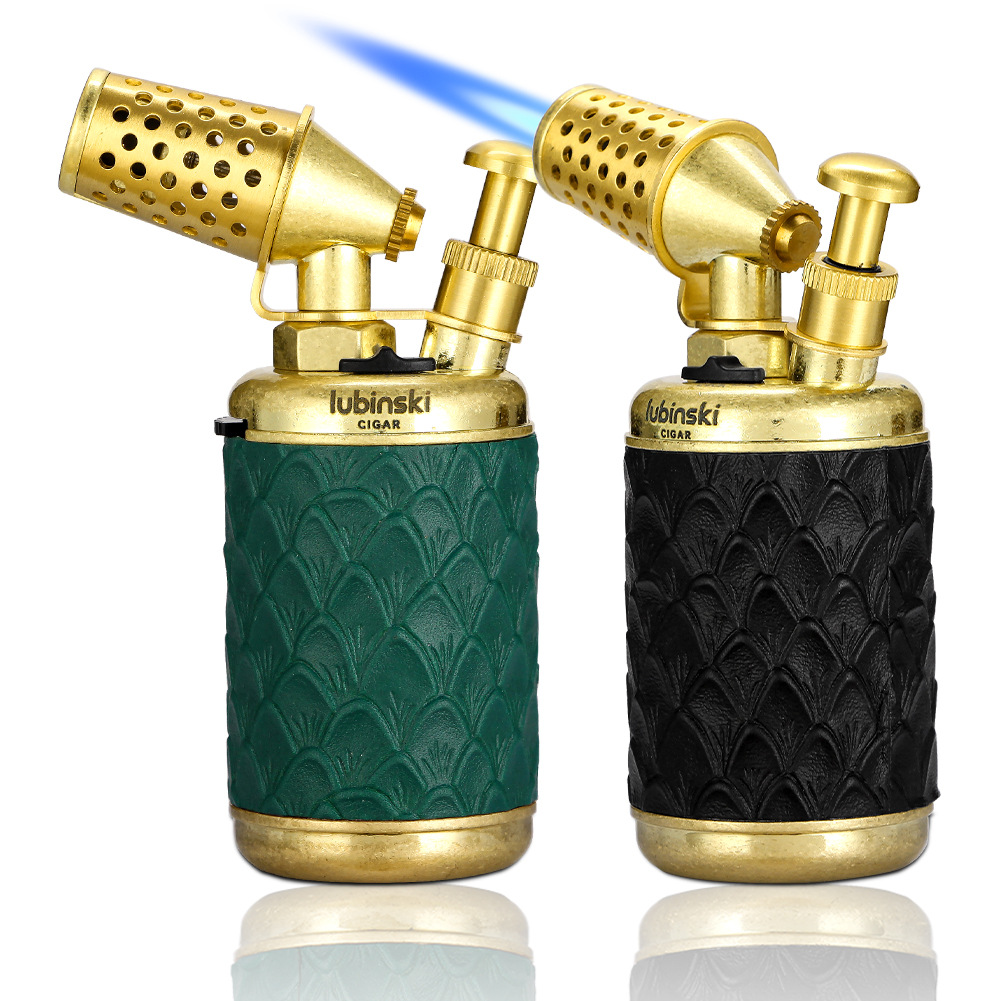 Setting Spray - Jobon Multi-Functional ที่มีประสิทธิภาพปืน-ประเภทสเปรย์ปืนไฟแช็ก Windproof เปลวไฟสีฟ้าการตั้งค่า Retro