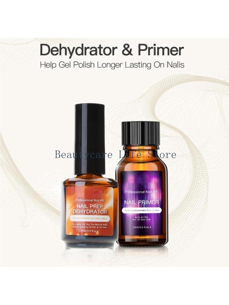 Nail Dehydrator Primer - 652C Primer Acid Prep Dehydrator สำหรับเล็บอะคริลิคและยาทาเล็บเจล