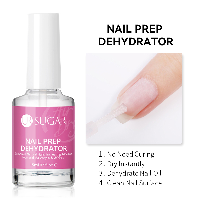 ยูอาร์ ชูการ์ 15 มล. น้ำยาเตรี - Nail Dehydrator Primer บทวิจารณ์และราคา