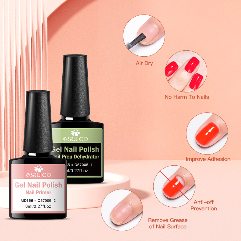 2 ชิ้น/ชุด 8 มล. น้ำยาเตรียมหน - Nail Dehydrator Primer บทวิจารณ์และราคา