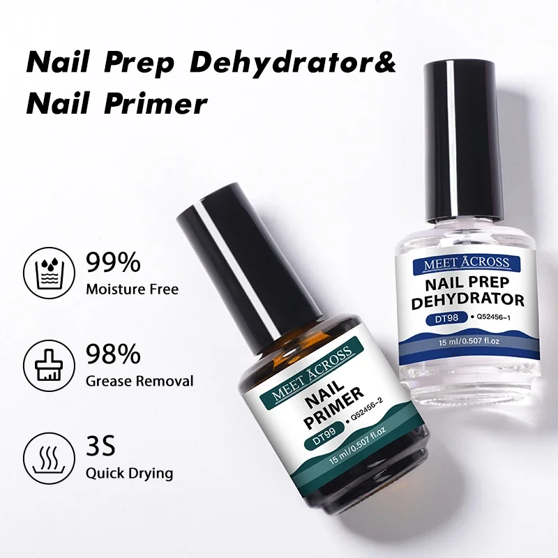 ไพรเมอร์ทาเล็บ 2 ชิ้น 15 มล. แ - Nail Dehydrator Primer บทวิจารณ์และราคา