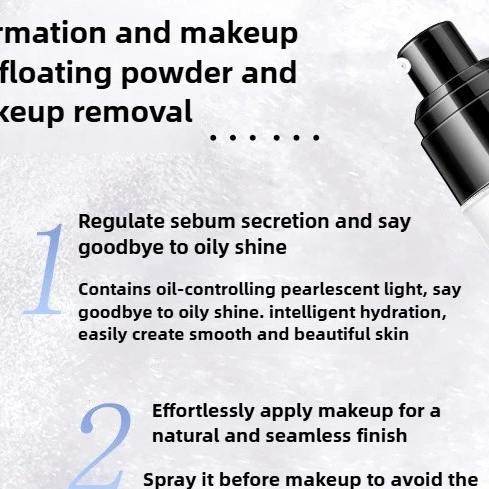 สเปรย์ฉีดหน้าล็อคเมคอัพ ควบคุม - Setting Spray บทวิจารณ์และราคา
