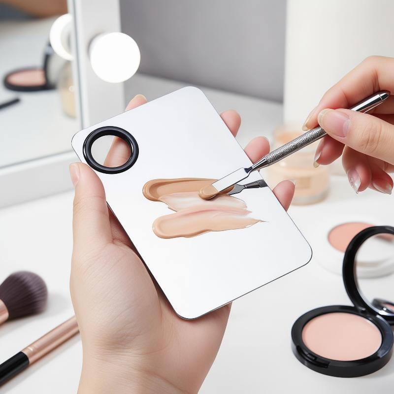 พาเลทแต่งหน้าสำหรับทารองพื้น ล - Beauty Makeup Eyeshadow Palette บทวิจารณ์และราคา