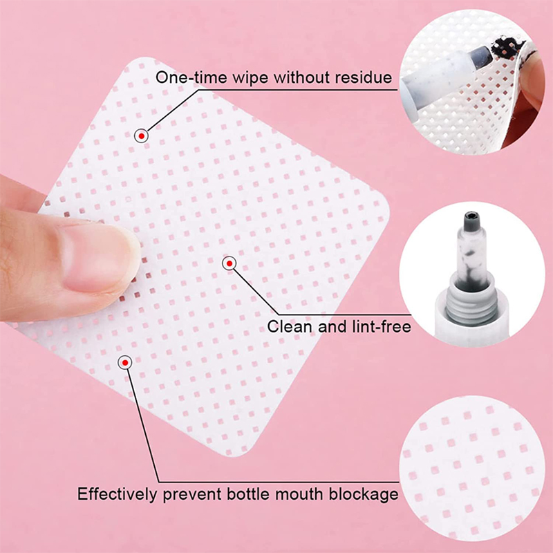 ผ้าเช็ดทำความสะอาดเล็บแบบไม่มี - Gel Nail Polish บทวิจารณ์และราคา