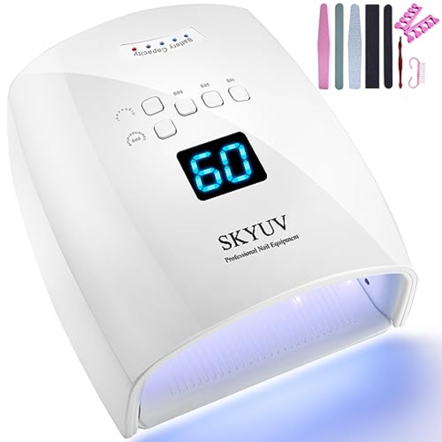 เครื่องอบเล็บ UV LED แบบชาร์จไ - Gel Nail Polish บทวิจารณ์และราคา