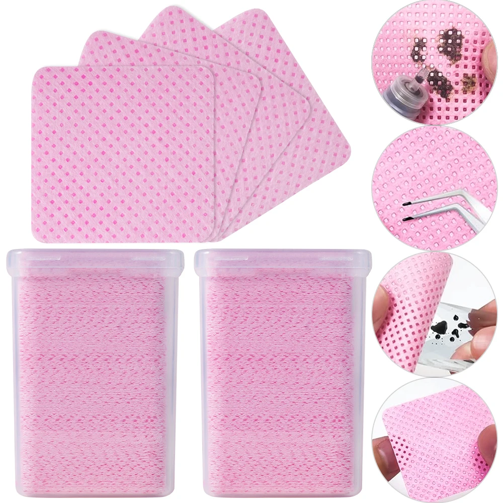 200 PCS สีชมพู Lint ฟรีเล็บ Re - Gel Nail Polish บทวิจารณ์และราคา