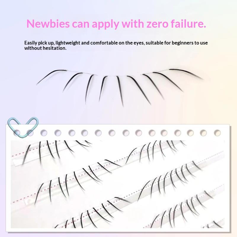 ชุดต่อขนตาล่างแบบคอมมิค 1 ชุด  - False Eyelashes Natural บทวิจารณ์และราคา