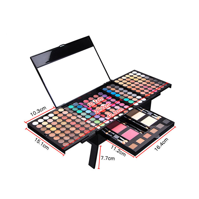 40-252สีอายแชโดว์คอนทัวร์กลิตเ - Beauty Makeup Eyeshadow Palette บทวิจารณ์และราคา