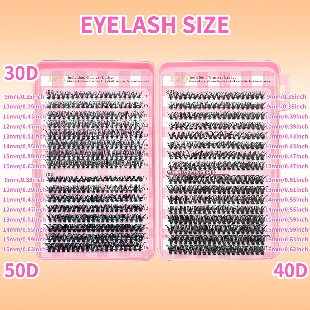 ขนตาปลอมความยาว 9-16 มม. แบบ 3 - False Eyelashes Natural บทวิจารณ์และราคา