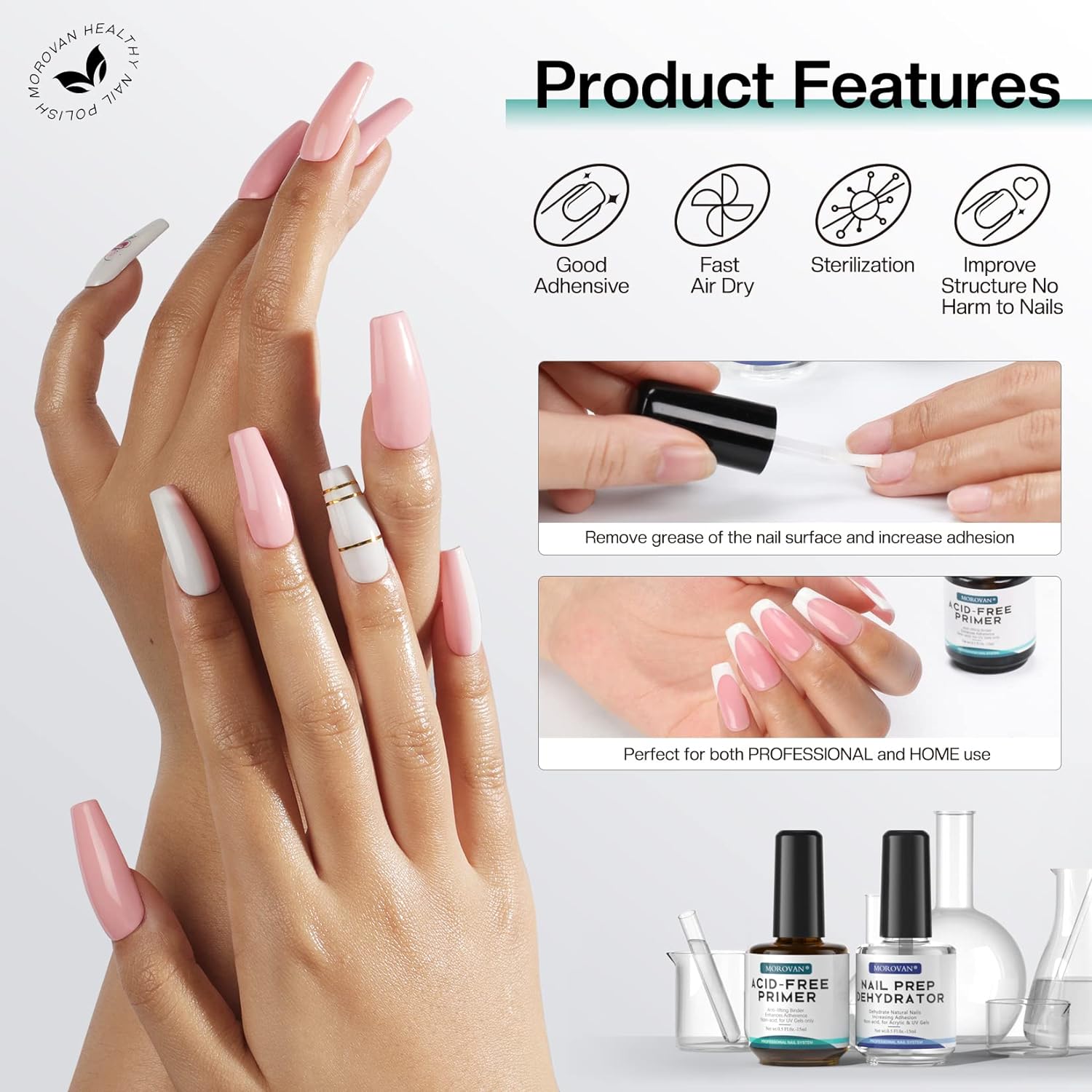 Professional Natural Nail Prep - Nail Dehydrator Primer บทวิจารณ์และราคา
