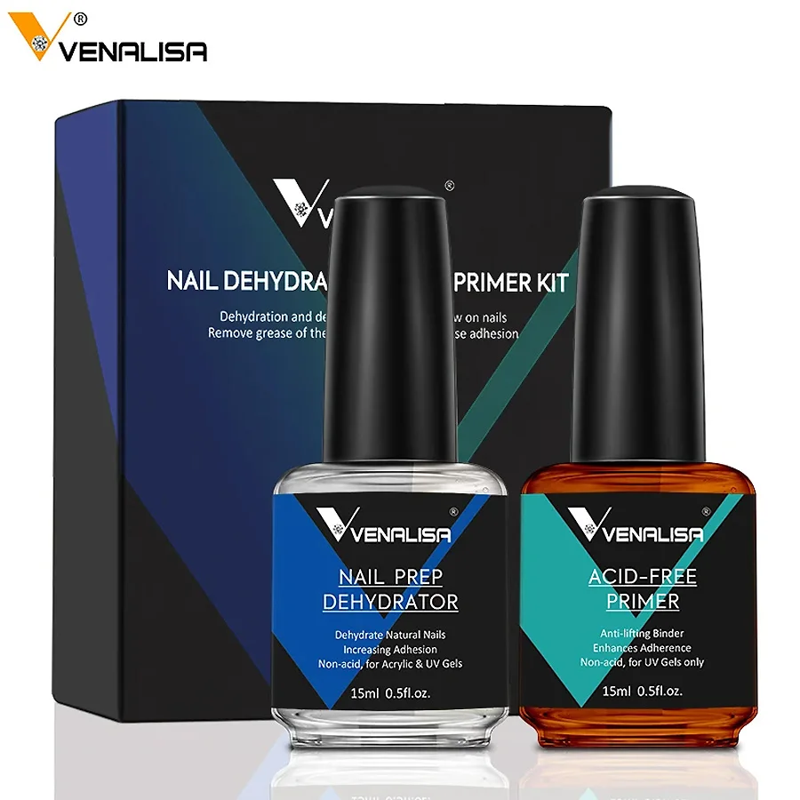 ชุดเตรียมเล็บ 2 ชิ้น พร้อมด้วย - Nail Dehydrator Primer บทวิจารณ์และราคา