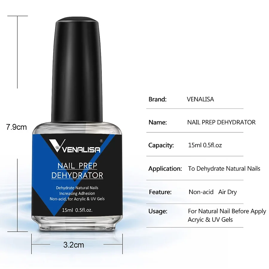 ชุดเตรียมเล็บ 2 ชิ้น พร้อมด้วย - Nail Dehydrator Primer บทวิจารณ์และราคา