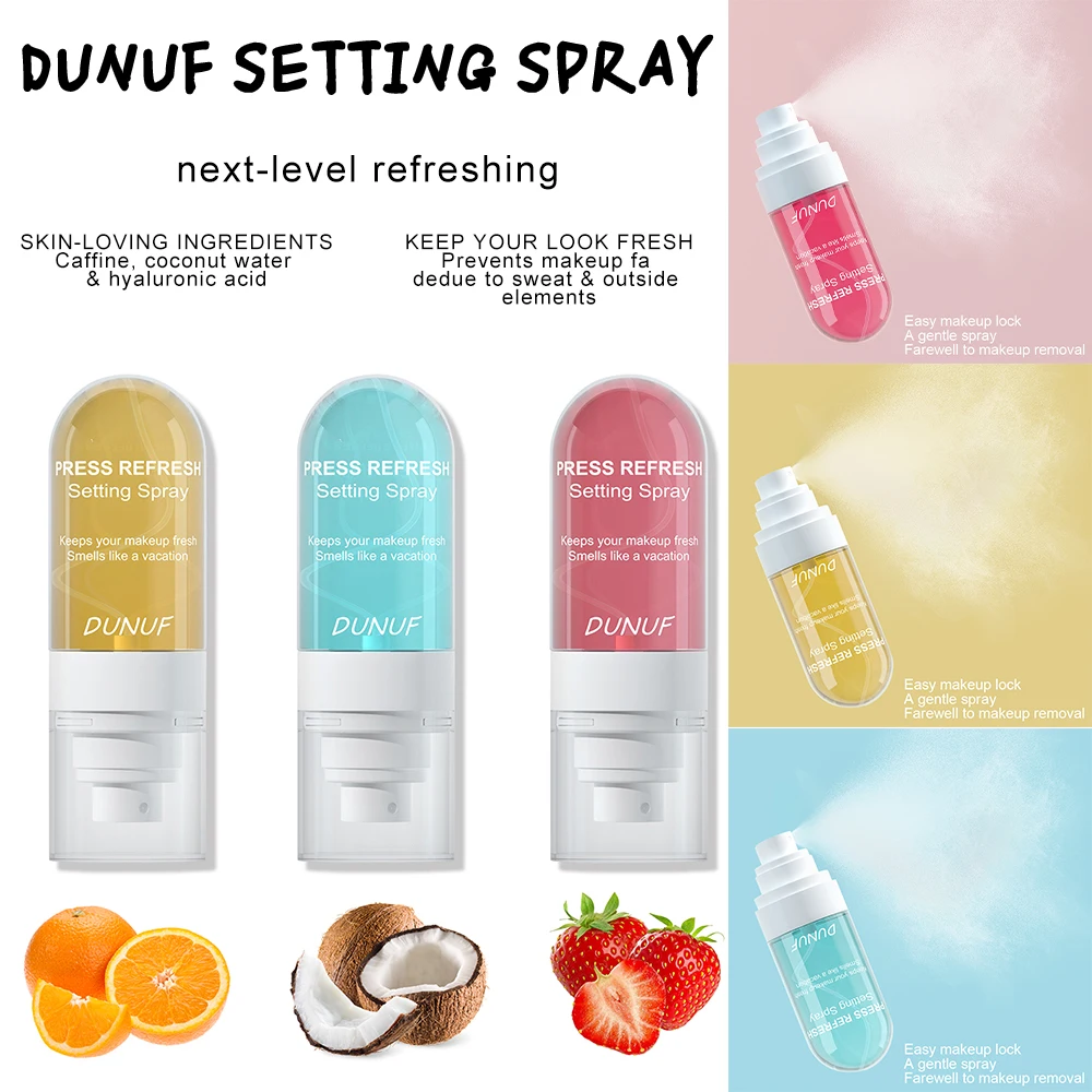 DUNUF 1 ชิ้นสเปรย์แต่งหน้าเพิ่ - Setting Spray บทวิจารณ์และราคา