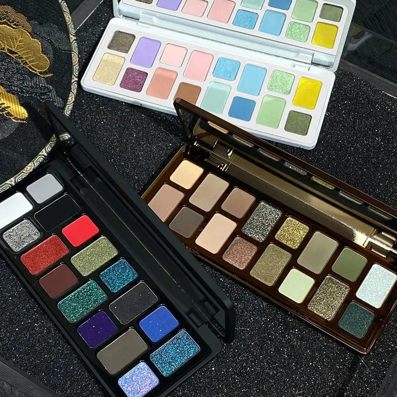 พาเลทอายแชโดว์ 16 สี Impromptu - Beauty Makeup Eyeshadow Palette บทวิจารณ์และราคา