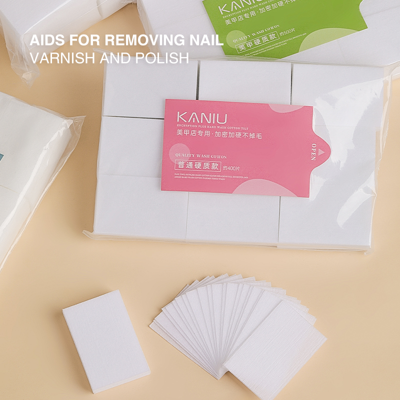 แผ่นสำลีเช็ดเล็บ KANIU 400-200 - Gel Nail Polish บทวิจารณ์และราคา