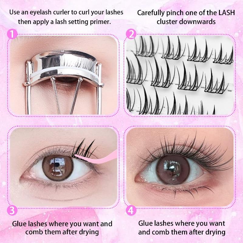 1 กล่องขนตาปลอมแบบธรรมชาติ ปรา - False Eyelashes Natural บทวิจารณ์และราคา