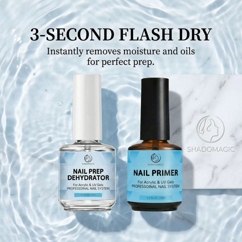 ไพรเมอร์เตรียมเล็บธรรมชาติแบบไ - Nail Dehydrator Primer บทวิจารณ์และราคา