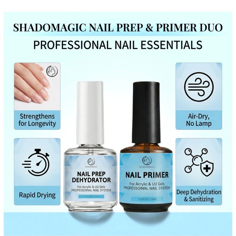 ไพรเมอร์เตรียมเล็บธรรมชาติแบบไ - Nail Dehydrator Primer บทวิจารณ์และราคา