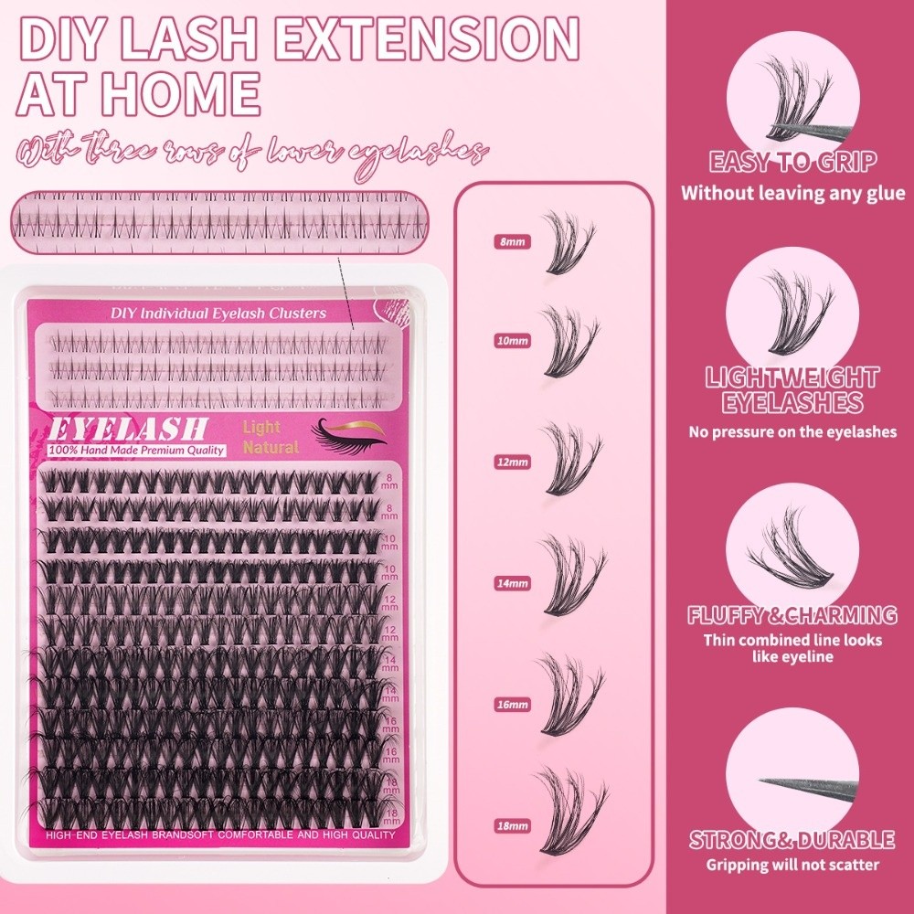 ขนตาปลอมแบบธรรมชาติ ความยาว 8- - False Eyelashes Natural บทวิจารณ์และราคา