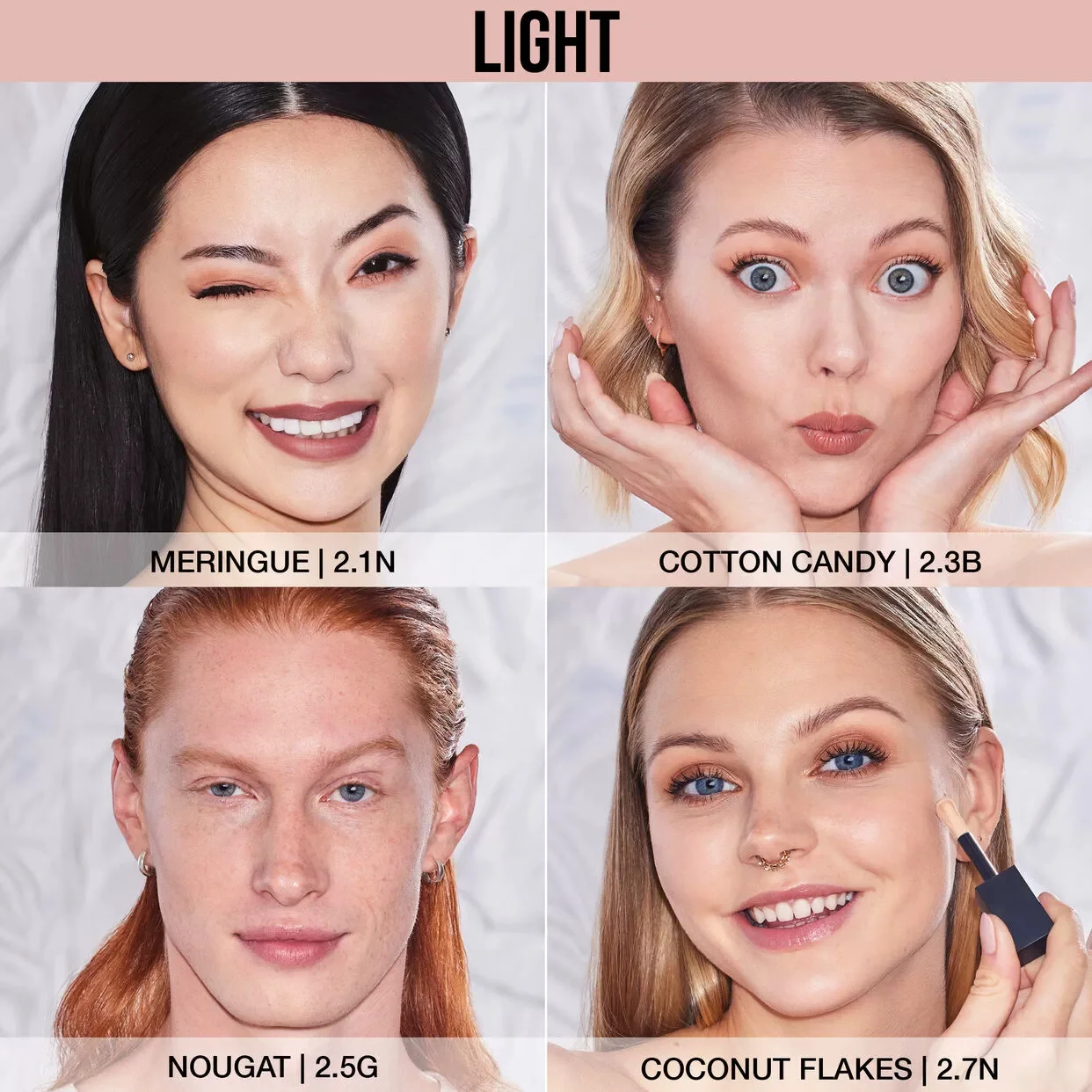 คอนซีลเลอร์หน้าและรอบดวงตา Hud - Huda Beauty Makeup Bag บทวิจารณ์และราคา