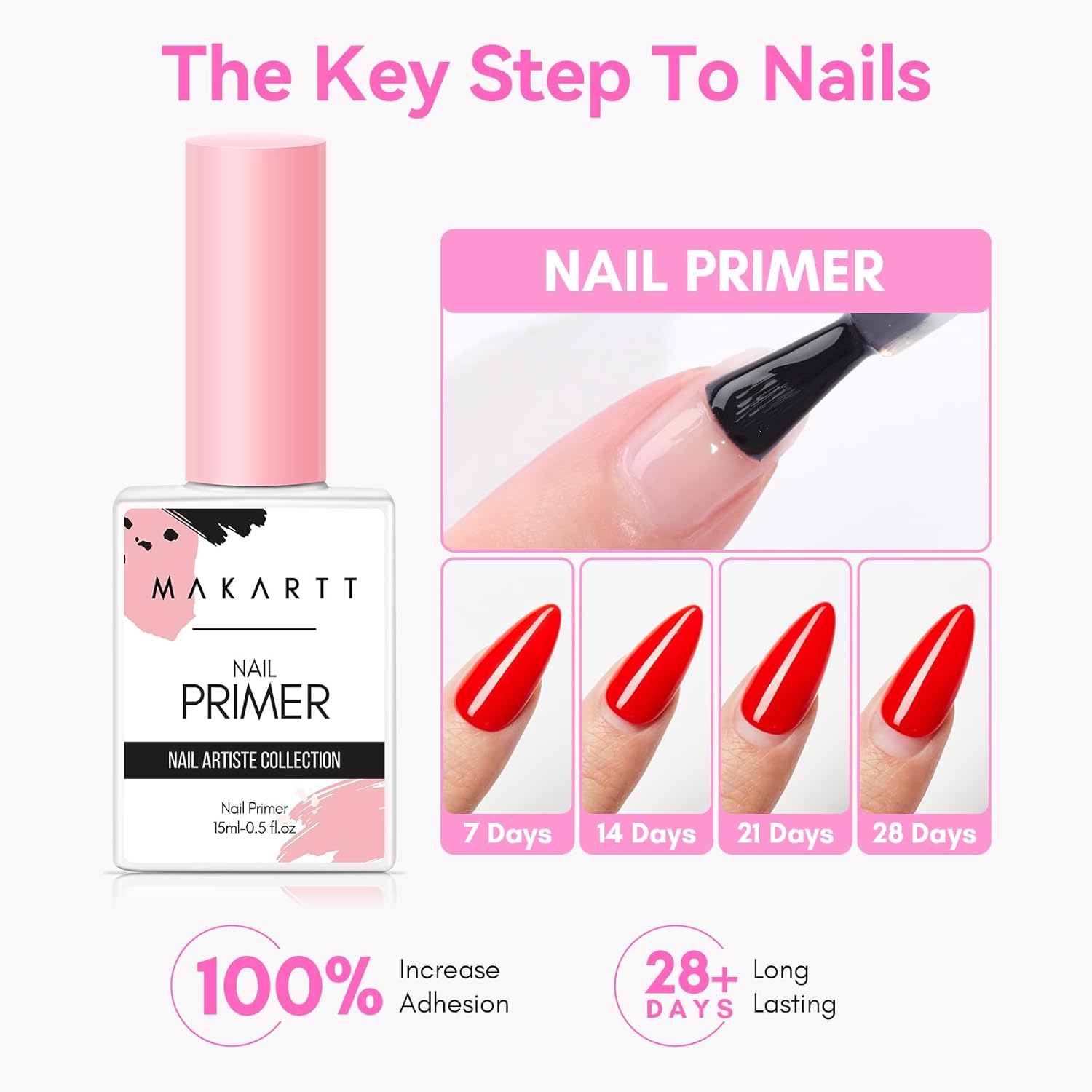 2 ชิ้นกรดฟรีธรรมชาติเล็บ Prep  - Nail Dehydrator Primer บทวิจารณ์และราคา